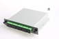 Faser-optischer Teiler-Karten-Divisor PLC 130x100x25mm Sc-/APC-LGX Kasten PLC-Teiler-1x8